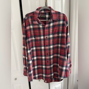 Orvis Men’s casual button down flannel